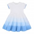 Dip-dye ombre ballerina dress