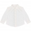 Cotton linen long sleeve shirt 