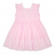 Flounce sleeve dress