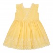 Flounce sleeve dress