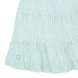 Flounce sleeve tiered dress