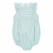 Flounce sleeve playsuit