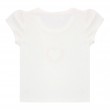 The Essentials - Puff-sleeve printed tee-shirt