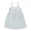 Sleeveless striped dress