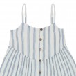Sleeveless striped dress
