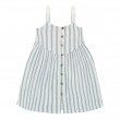 Sleeveless striped dress