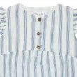 Striped playsuit