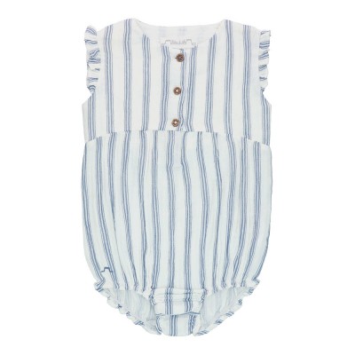 Striped playsuit
