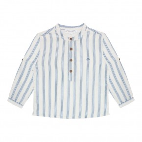 Roll-up sleeve shirt