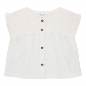 Ruffle sleeve blouse