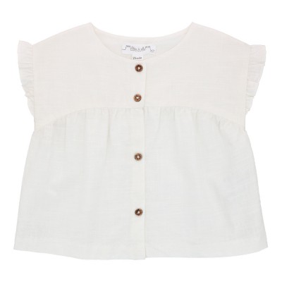 Ruffle sleeve blouse