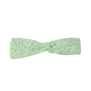 Eyelet lace headband