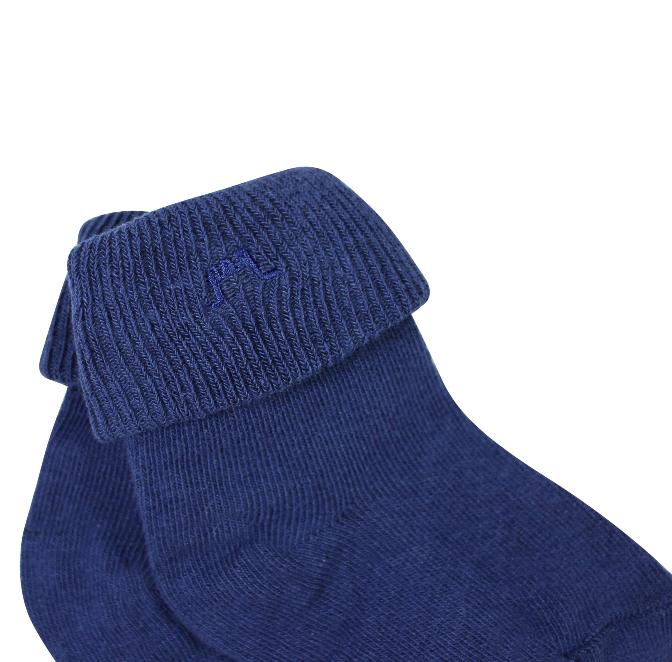 Navy Baby Socks 