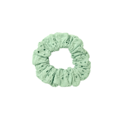 Eyelet lace scrunchie