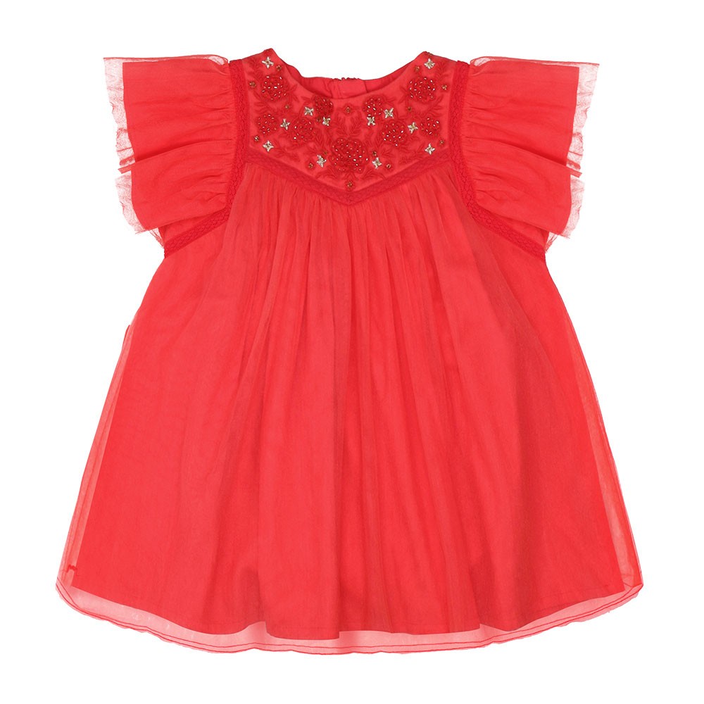 Embroidered Festive Dress 