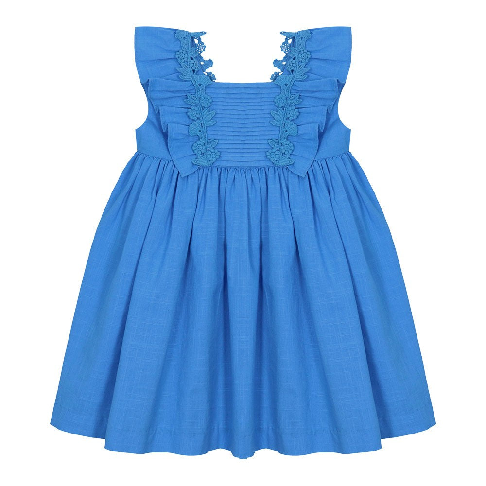 Ceremony Lace Flounce Dress 