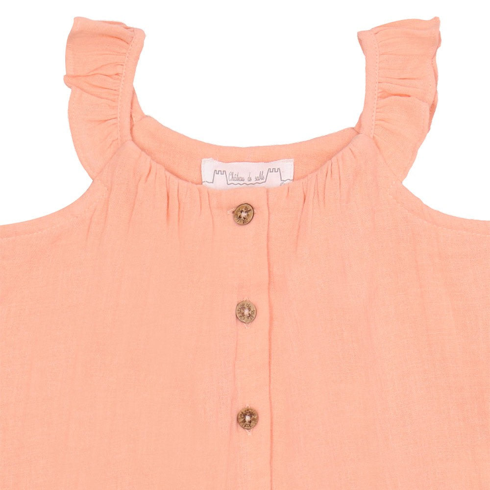 Flounce Sleeve Blouse 