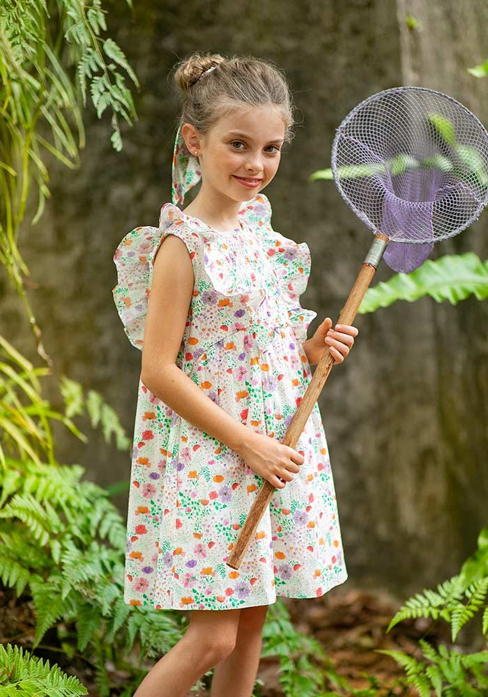 Printed Floral Dress