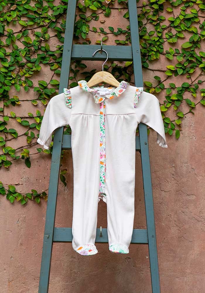 Printed Floral Onesie