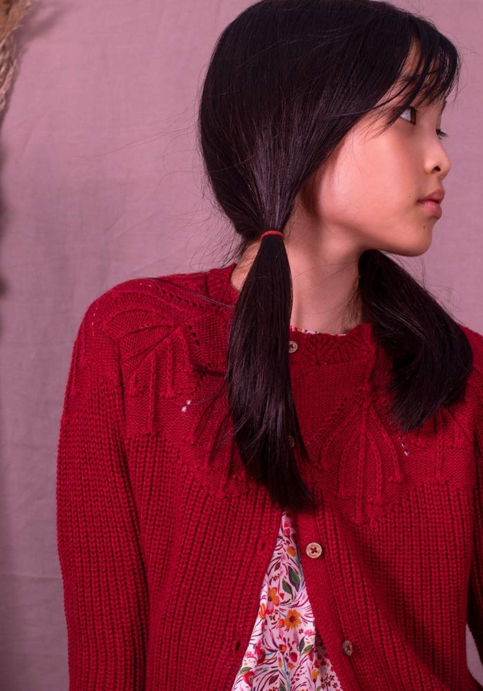 Pointelle Cardigan 