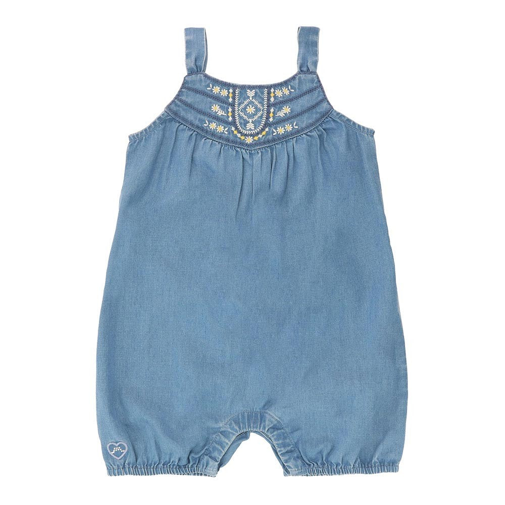 Embroidered Romper