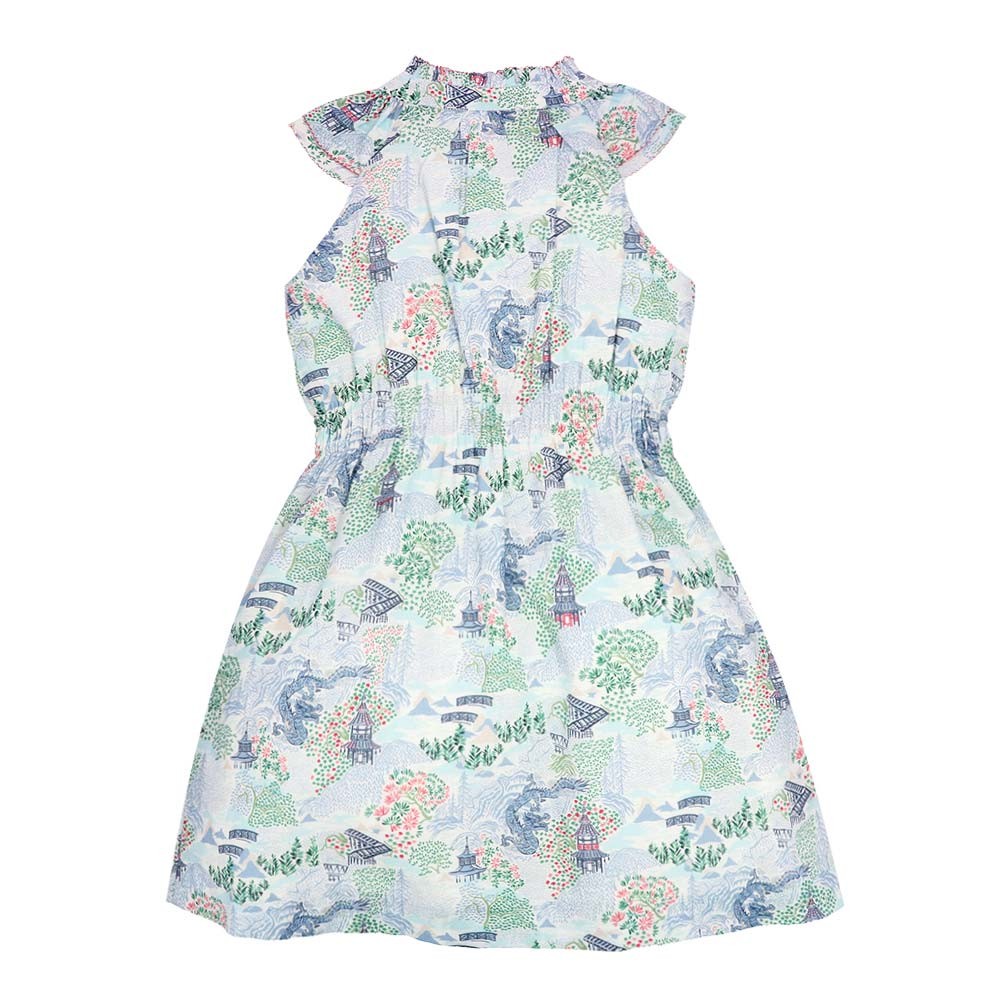 Spring Festival Printed Dress