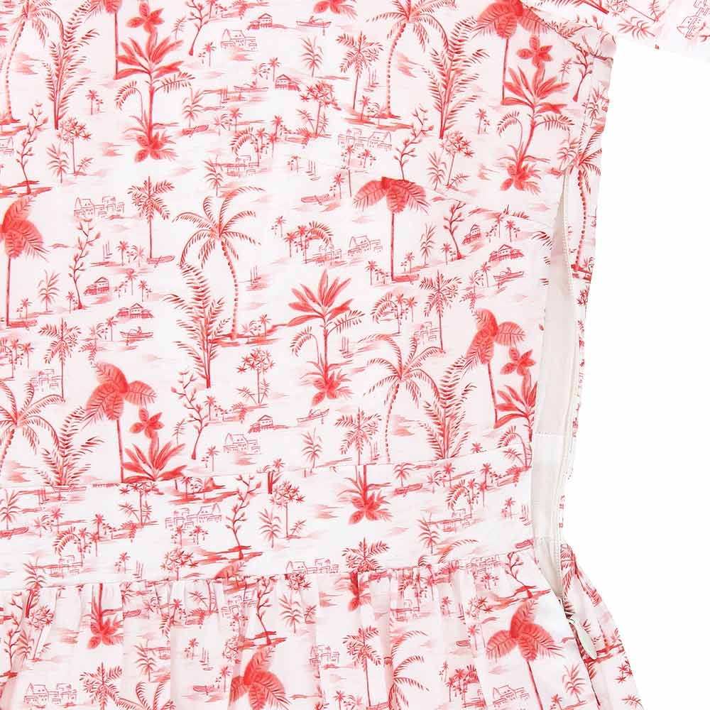 Open back adult dress