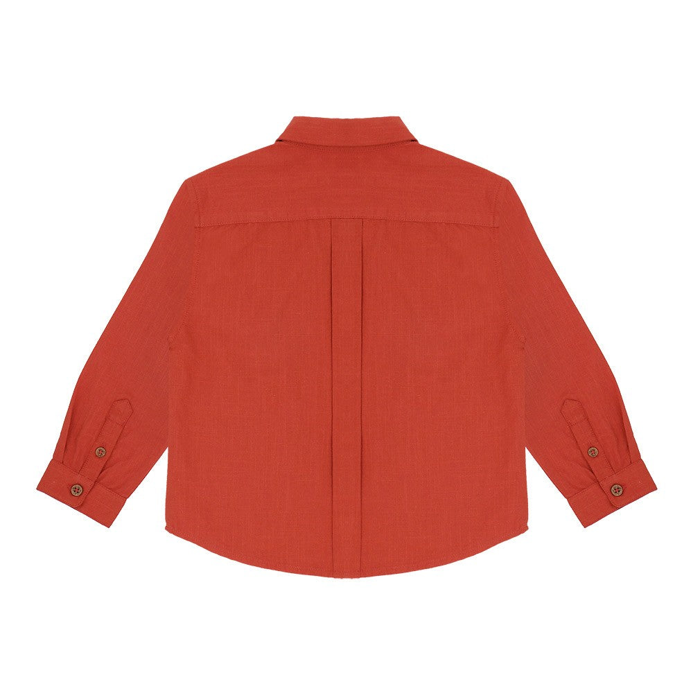Cotton linen Oxford shirt 