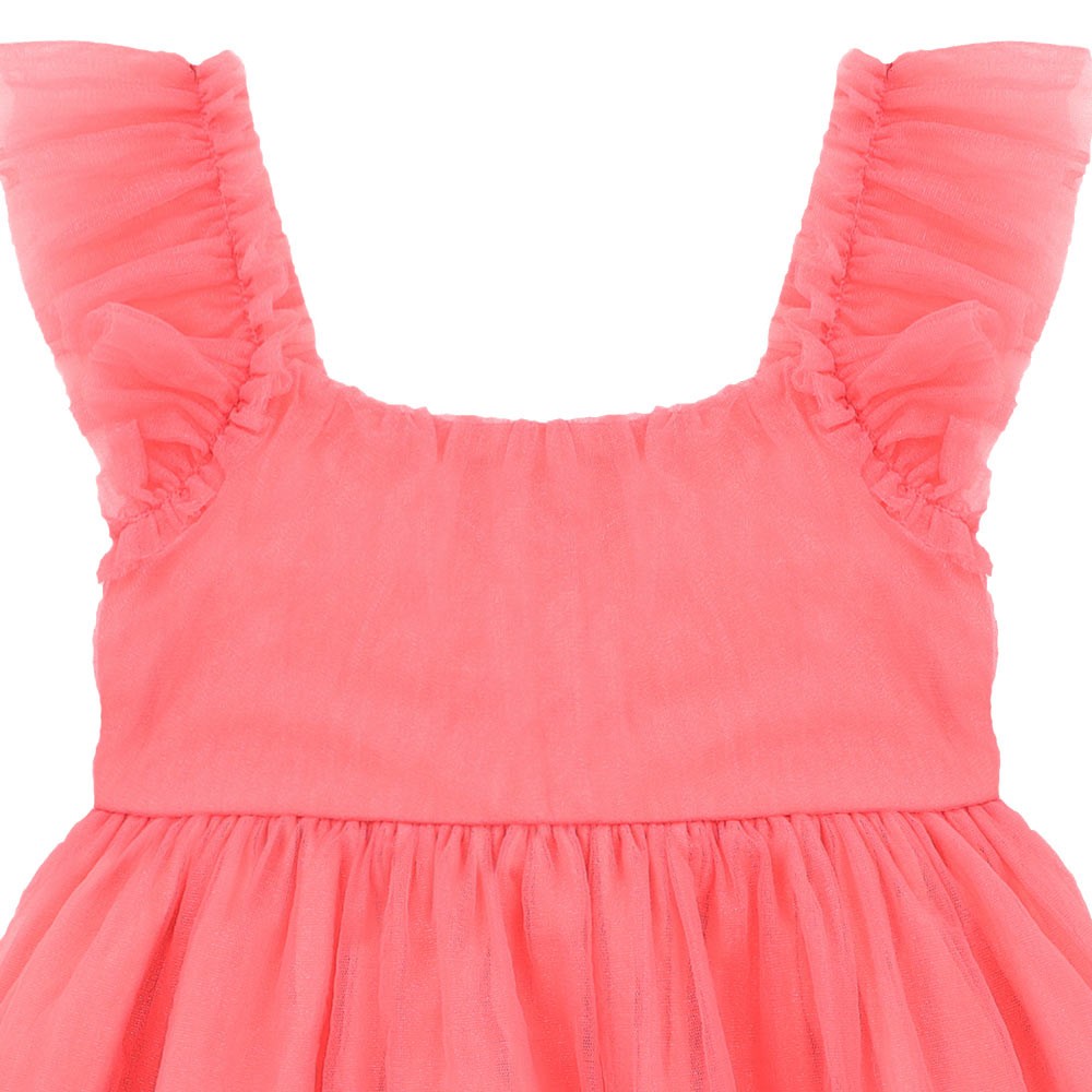 Ruffle Sleeve Dress 