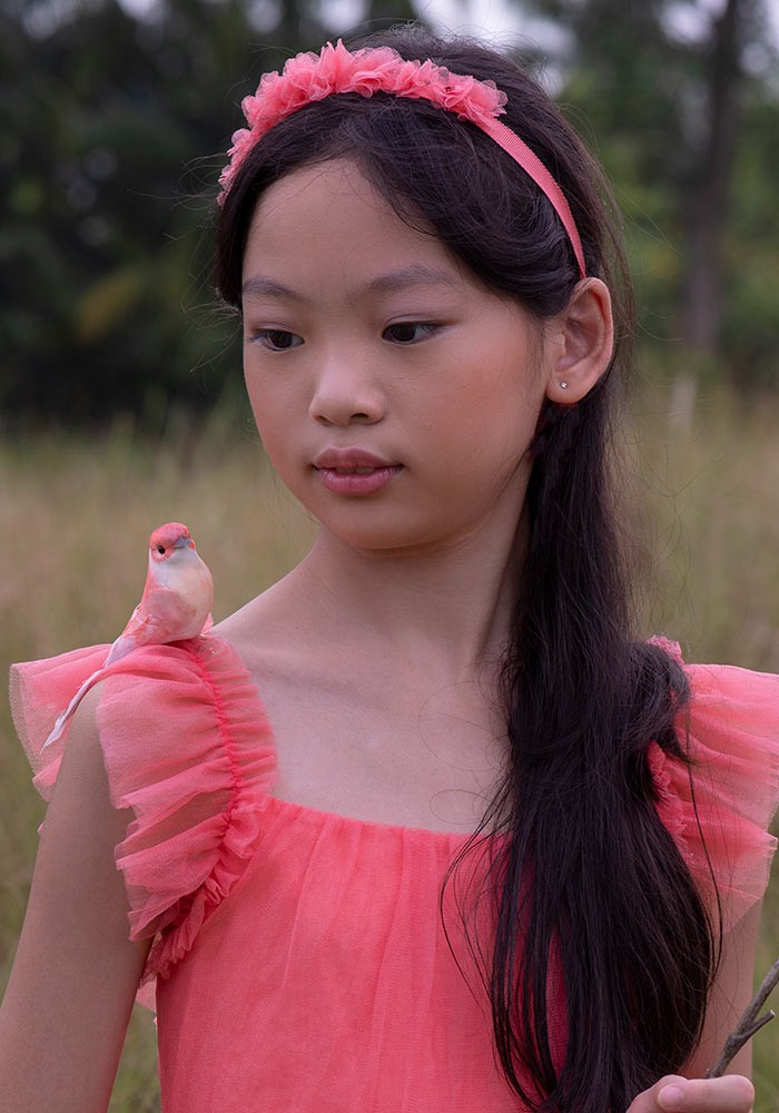 Flower Tulle Headband
