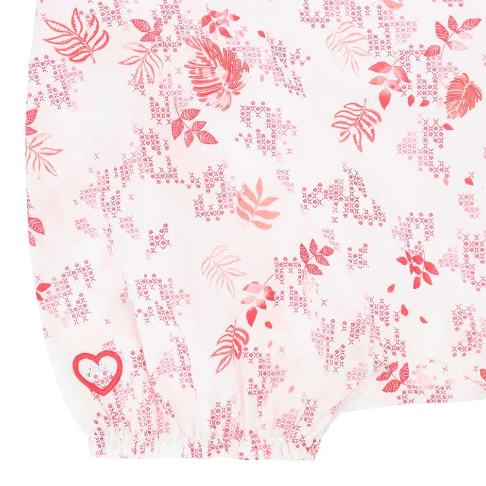 Printed romper
