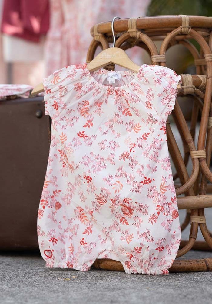 Printed romper
