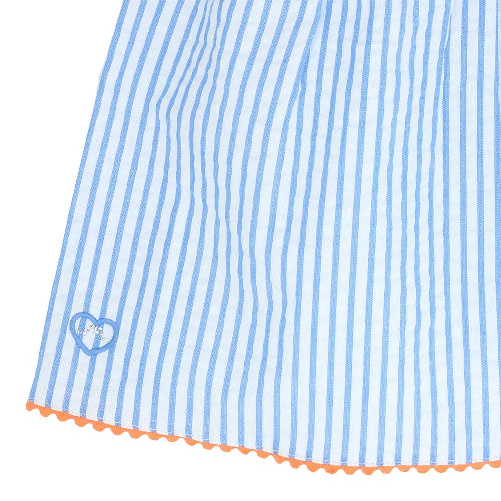 Seersucker striped dress 