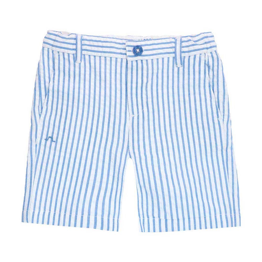 Seersucker striped Shorts 
