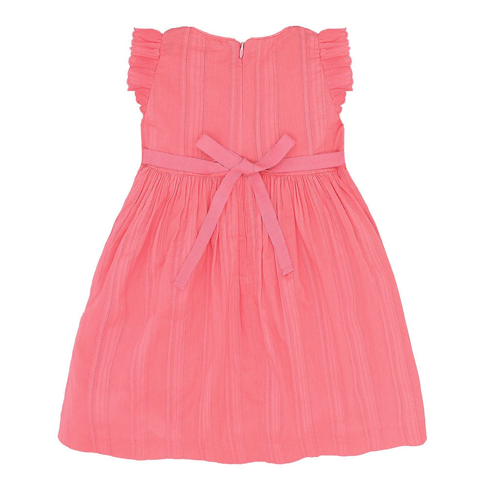 Hand embroidered smocking dress