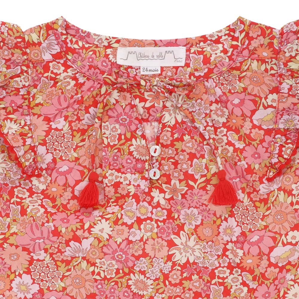 Flounce sleeve Liberty® blouse 