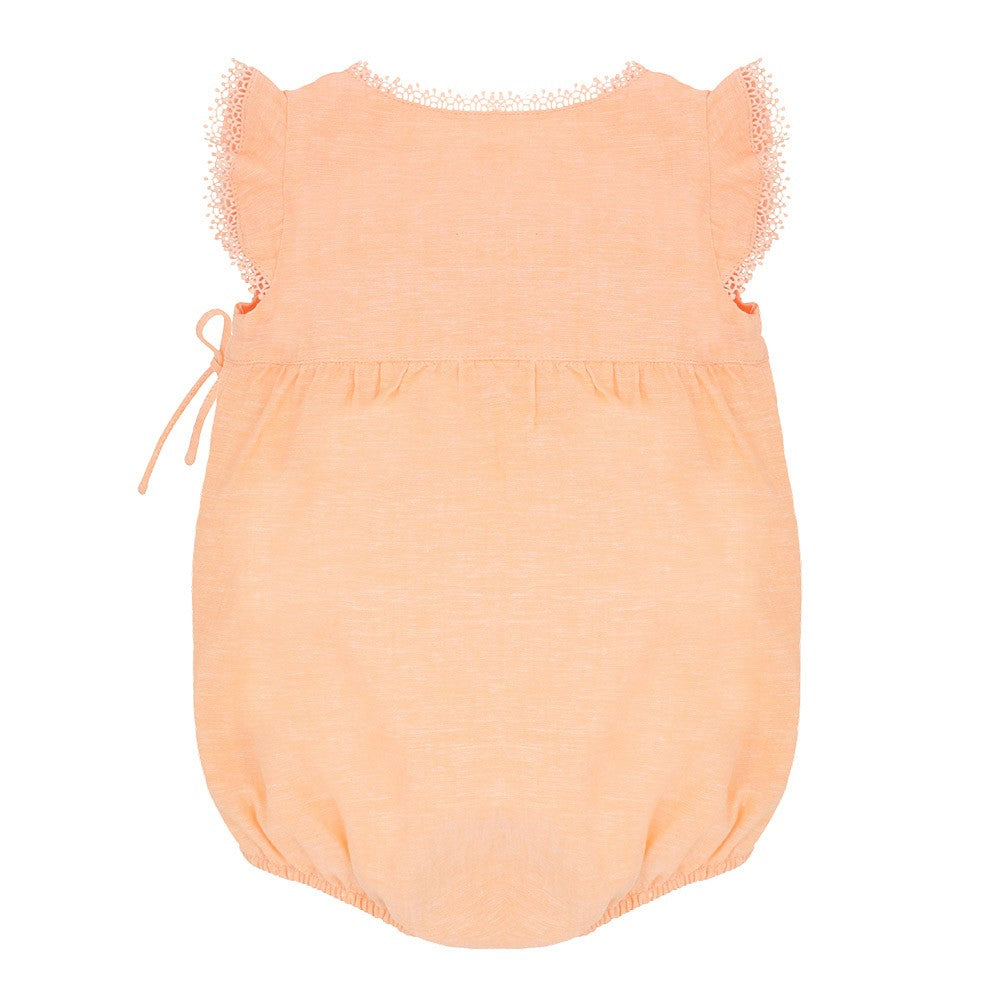 Cotton linen playsuit 