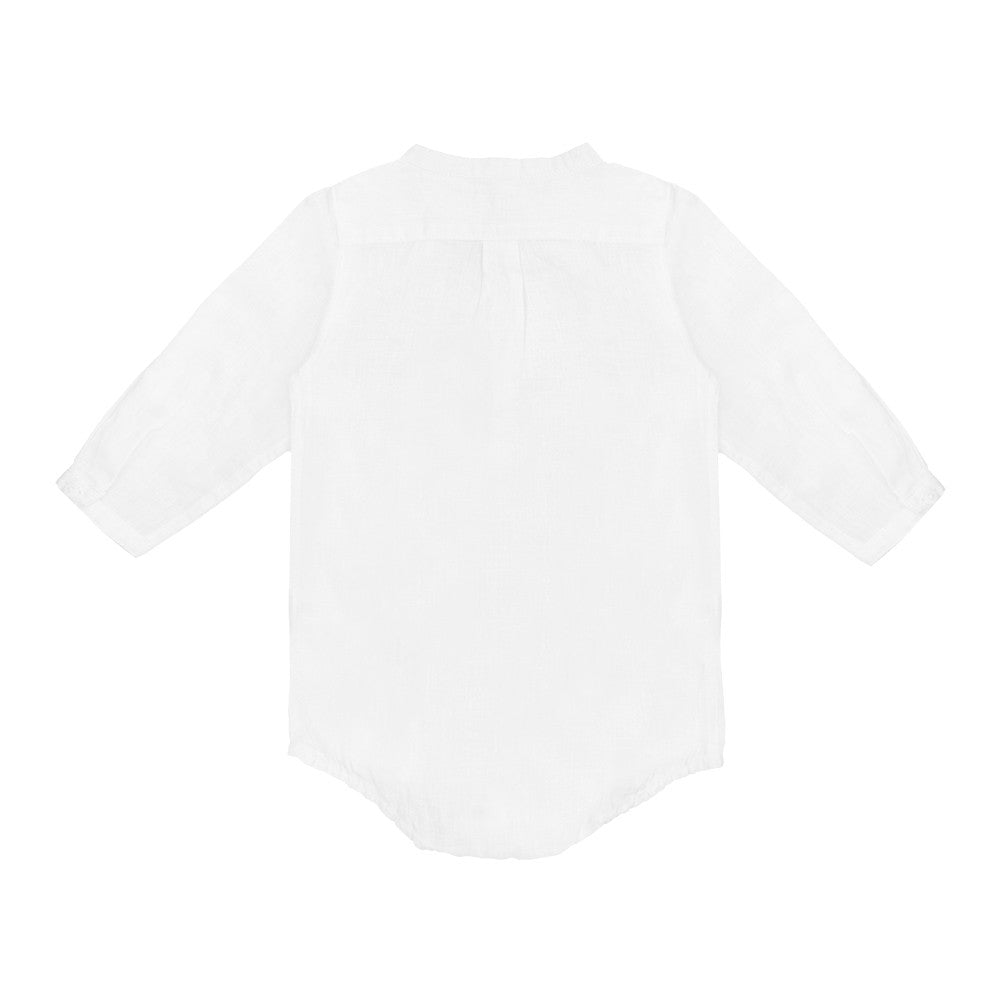 Cotton linen bodysuit 