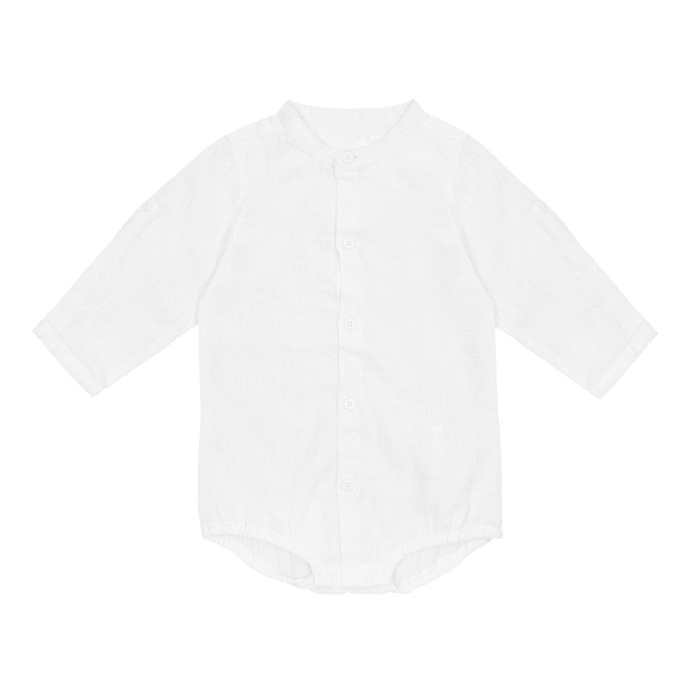 Cotton linen bodysuit 