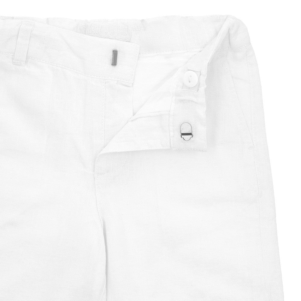 Cotton linen shorts 