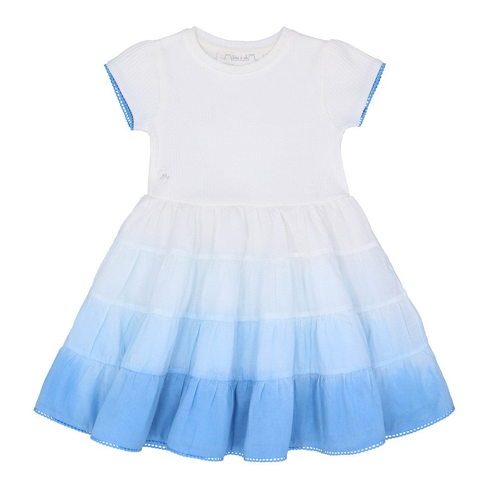 Dip-dye ombre ballerina dress