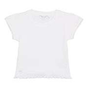 Ribbed cotton tee-shirt
