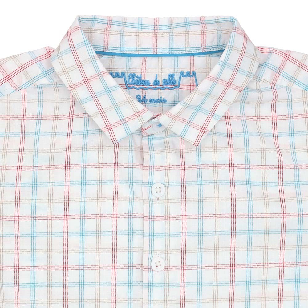 The Essentials chequered shirt