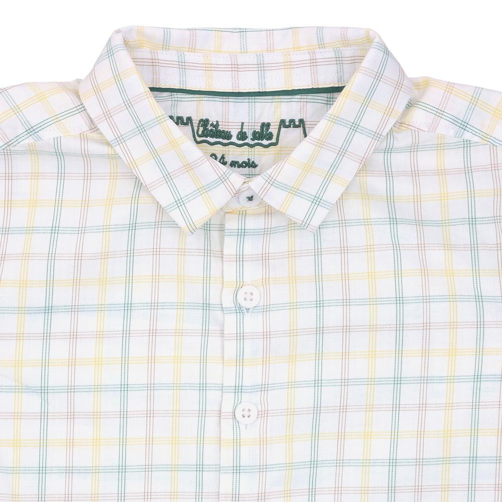 The Essentials chequered shirt