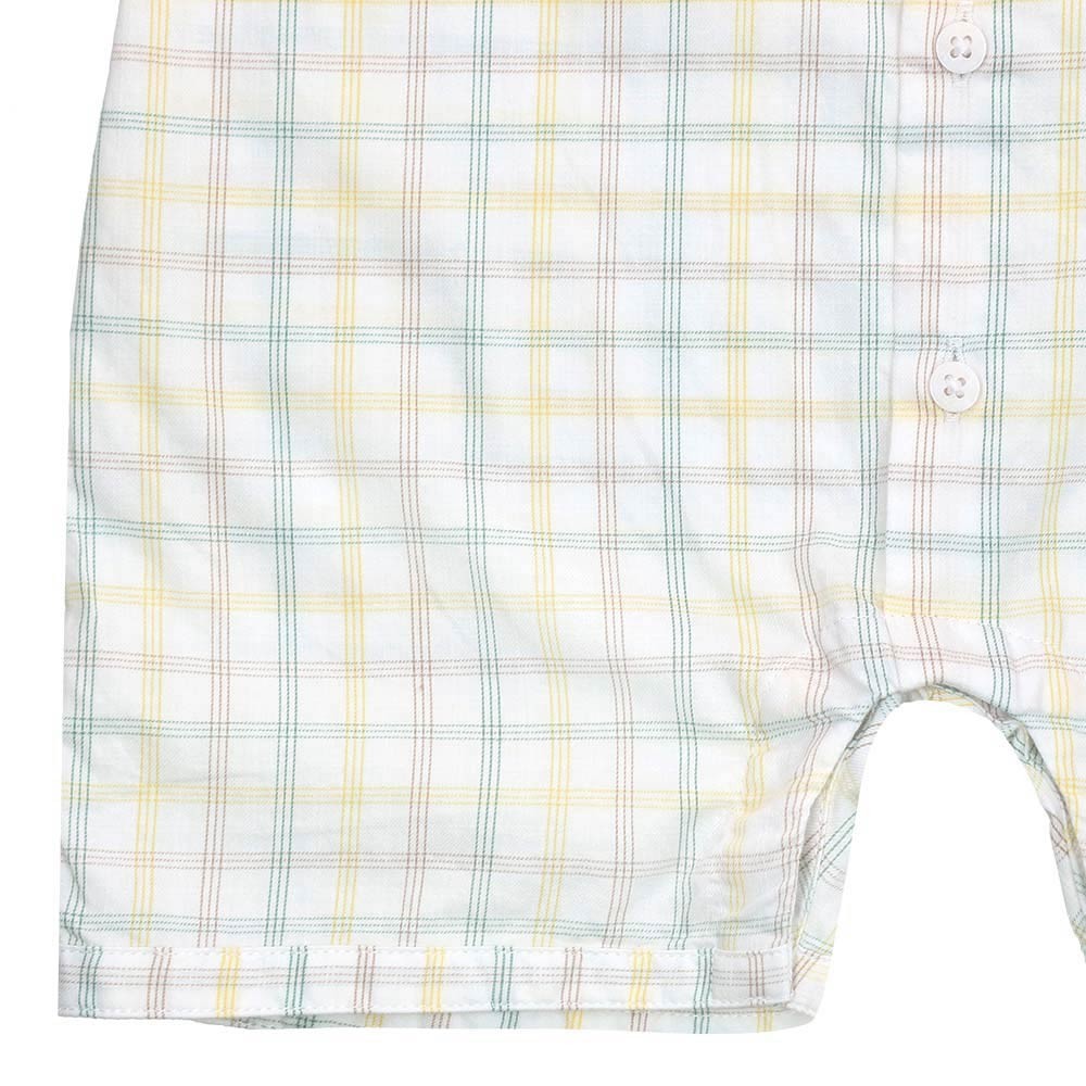 The Essentials - Chequered romper 
