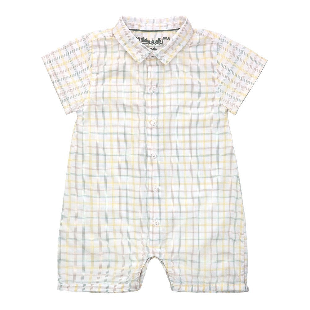 The Essentials - Chequered romper 