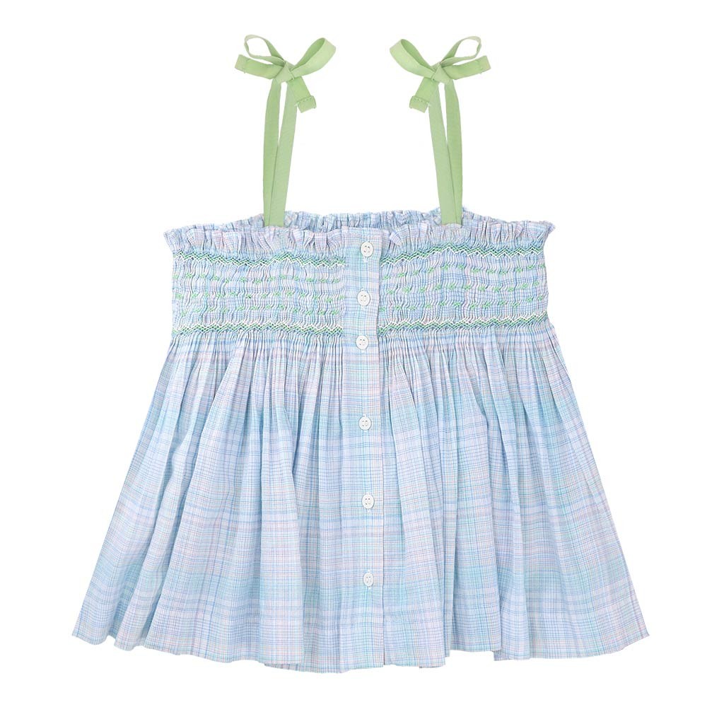 Hand smocked blouse