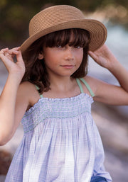 Hand smocked blouse