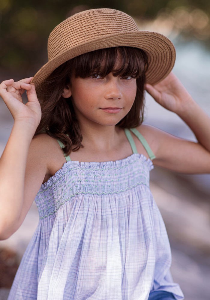 Hand smocked blouse