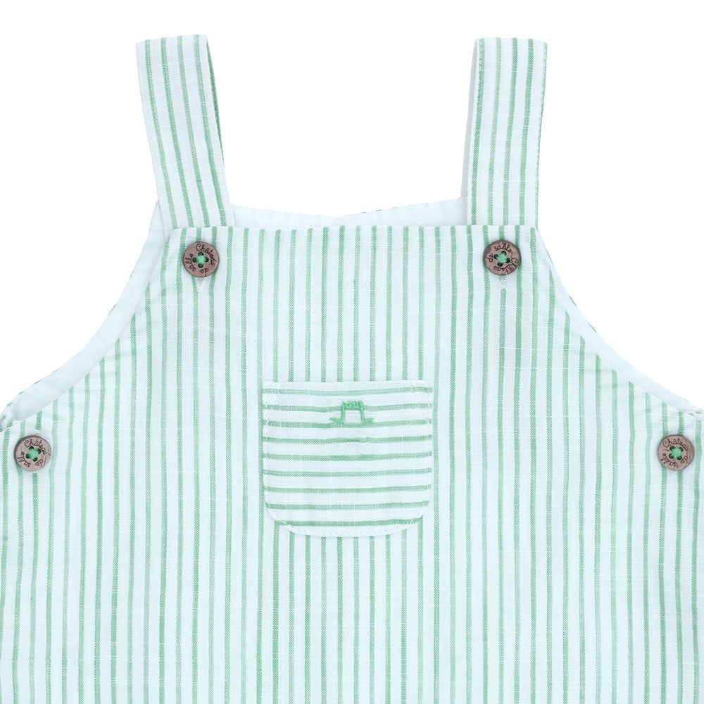 Striped overall